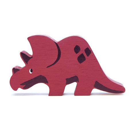 Tender Leaf Toys Triceraptops Wooden Animal