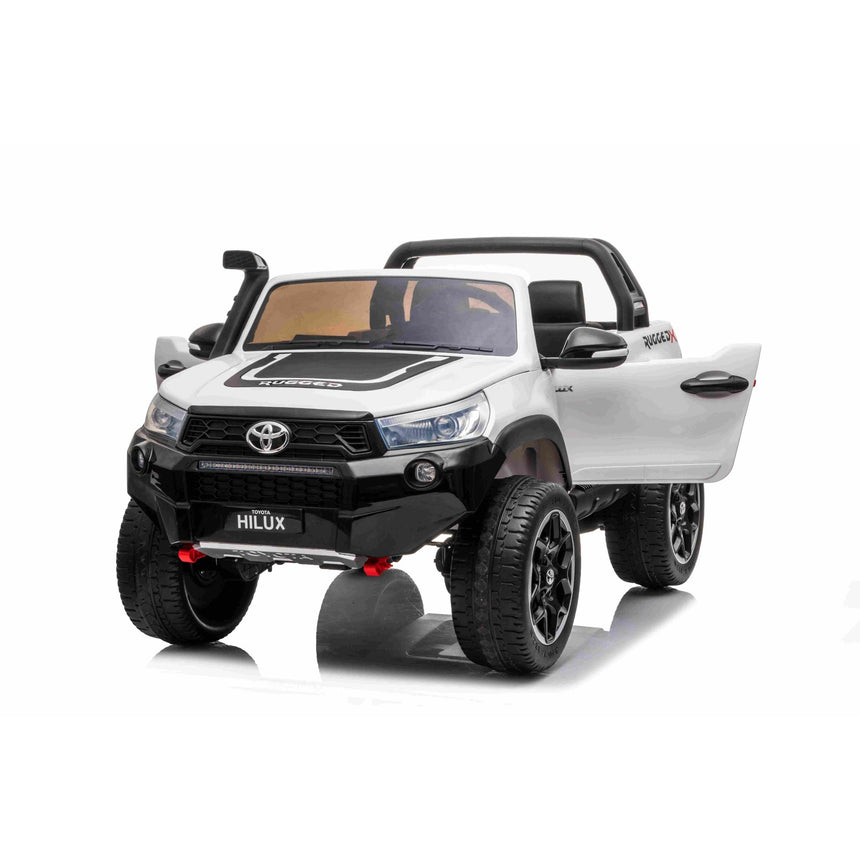 ALL 4 KIDS Licensed Double Seat Toyota Hilux Kids Ride On Car with RC