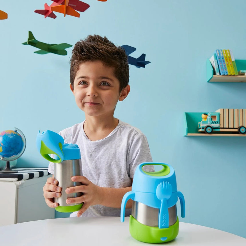 B.Box 350mL Insulated Drink Bottle - Ocean Breeze