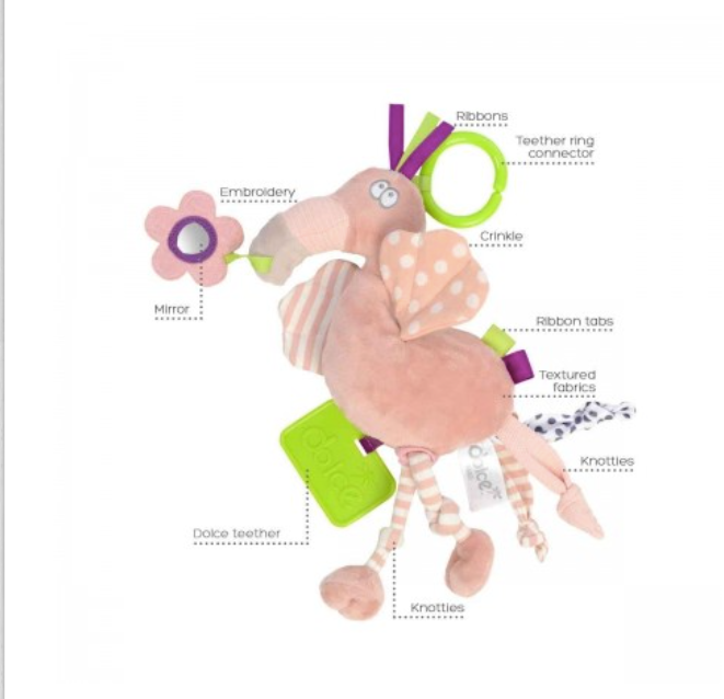 Dolce Toys - Mia Flamingo