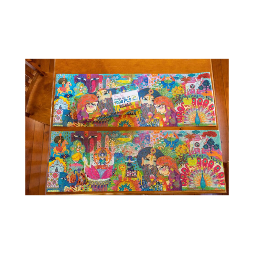 Djeco Magic India 1000pc Gallery Puzzle
