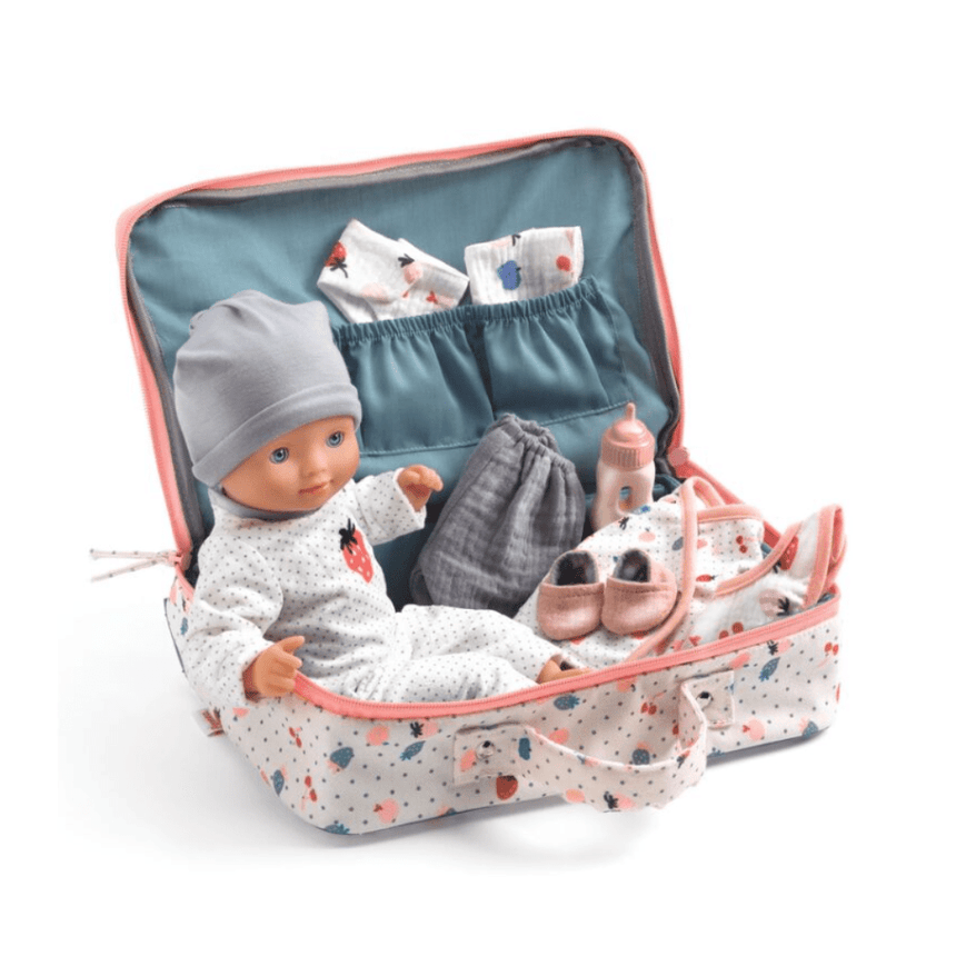 Djeco Baby Pomea Vanille's Suitcase