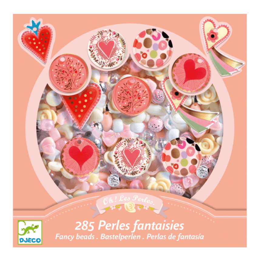 Djeco Heart Fancy Beads