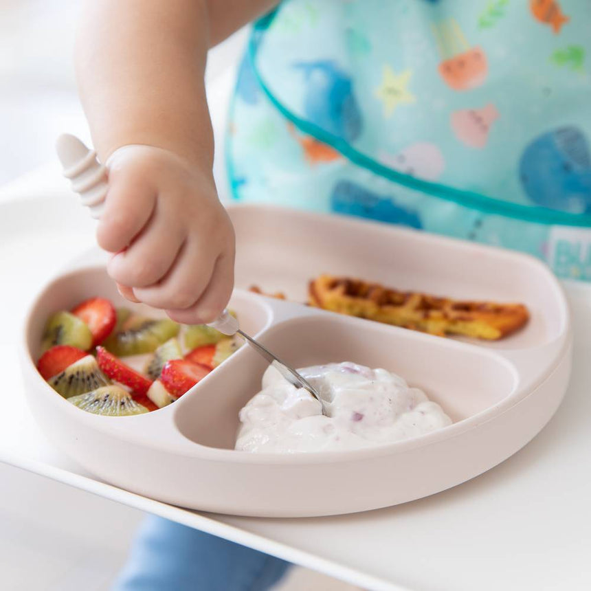 Bumkins Spoon and Fork - Sand