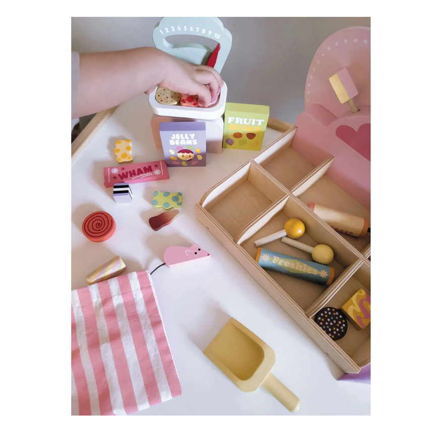 Tender Leaf Toys Pretend Sweetie Pic N Mix Shop