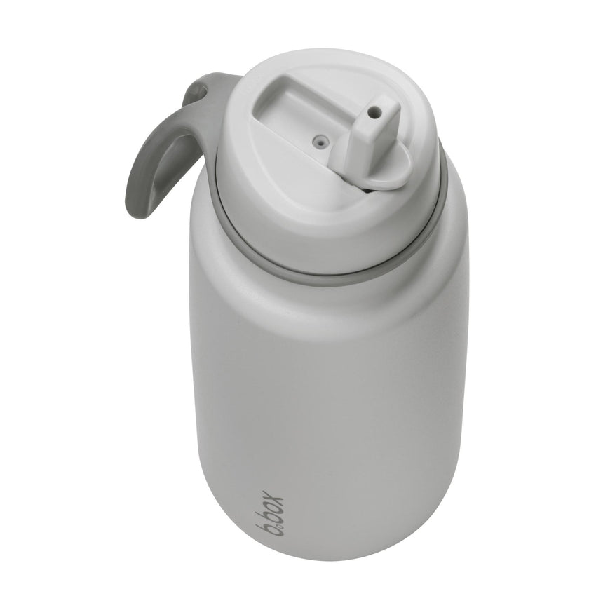B.Box 1L Insulated Flip Top Drink Bottle - Shadow