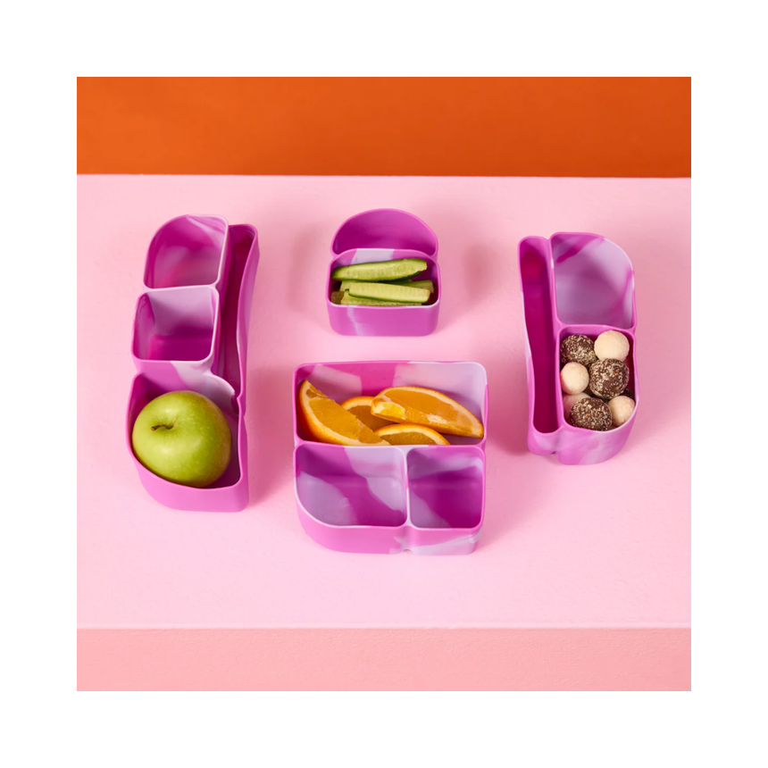 B.Box Silicone Mini Lunch Box Bento Tray - Cosmic
