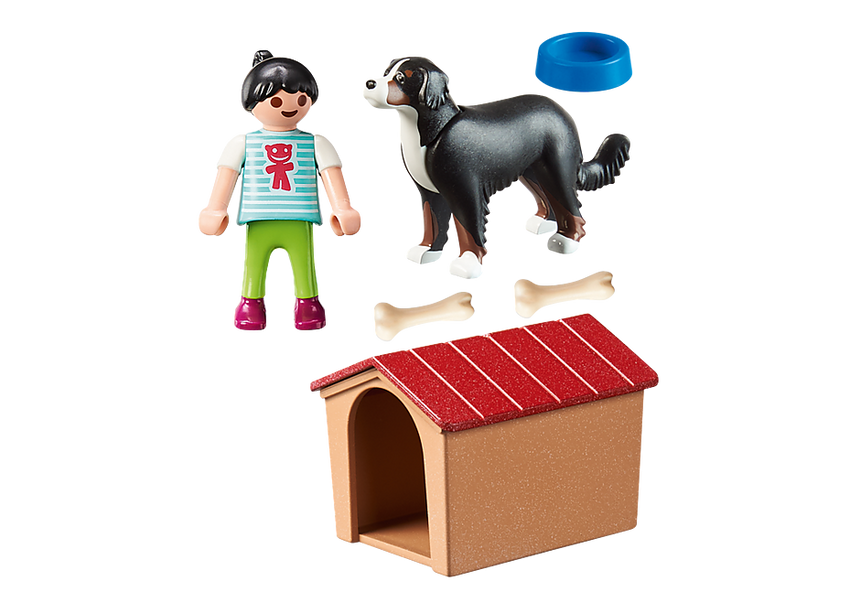 Playmobil Dog with Doghouse