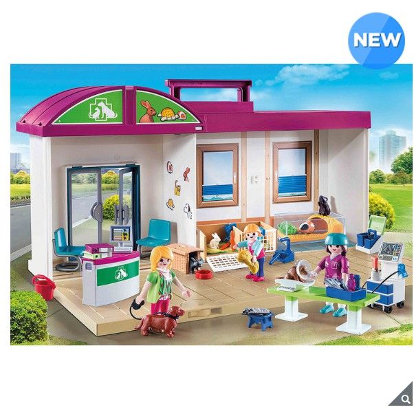 Playmobil Take Along Vet Clinic