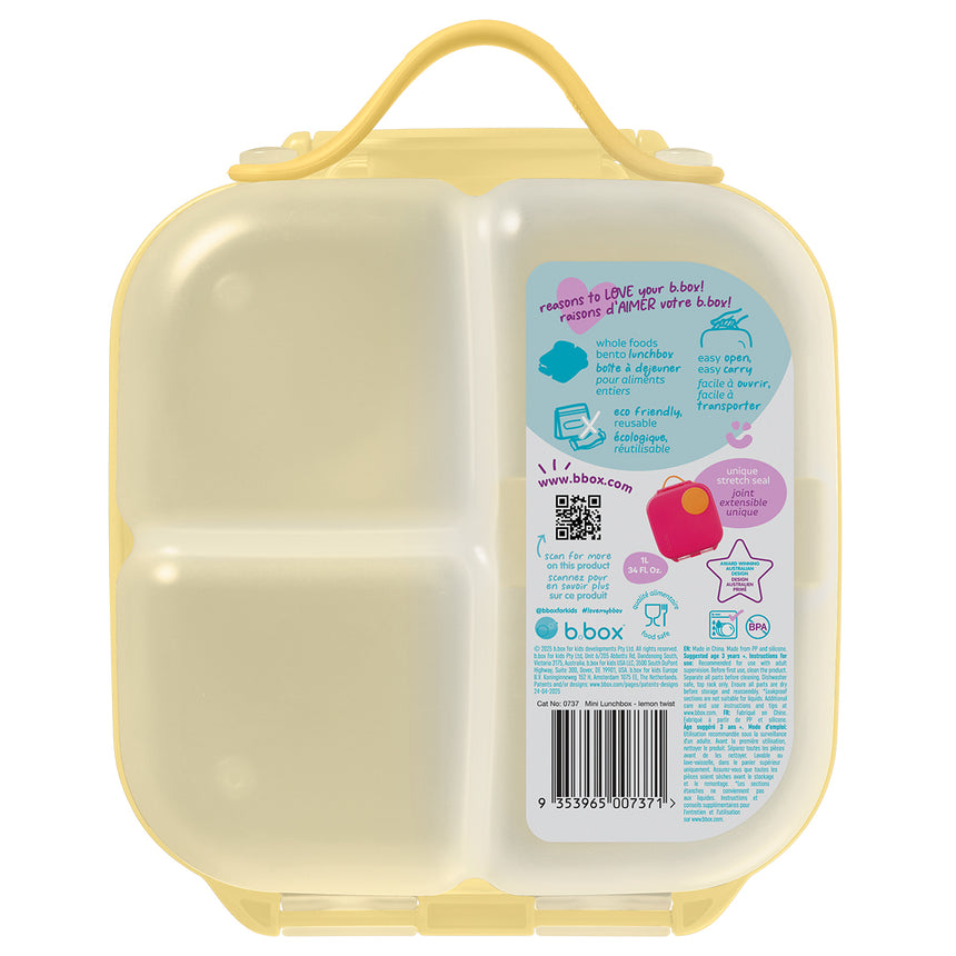 B.Box Mini Lunch Box - Lemon Twist