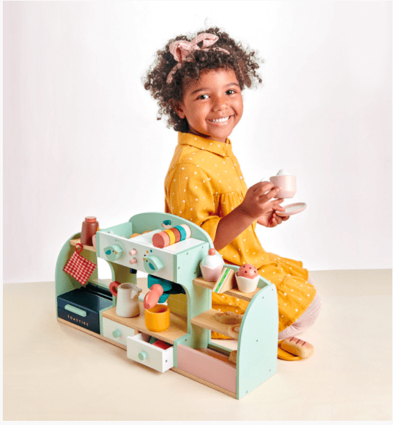 Tender Leaf Toys Pretend Mini Chef Bird's Nest Cafe