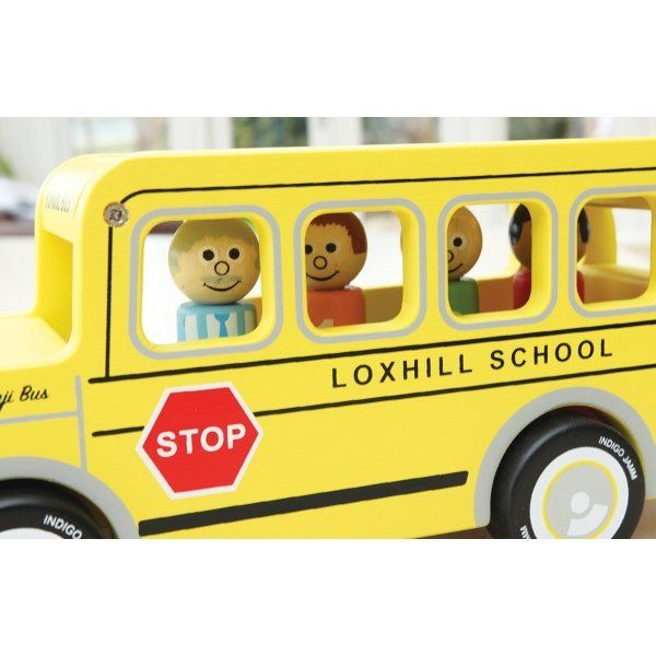 Indigo Jamm Wooden Benji Bus