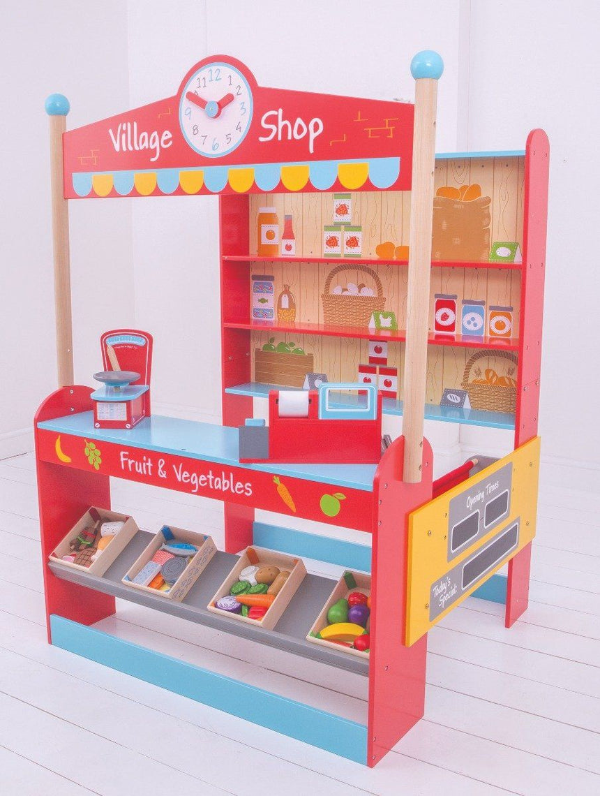 Bigjigs Toys Pretend Village Shop