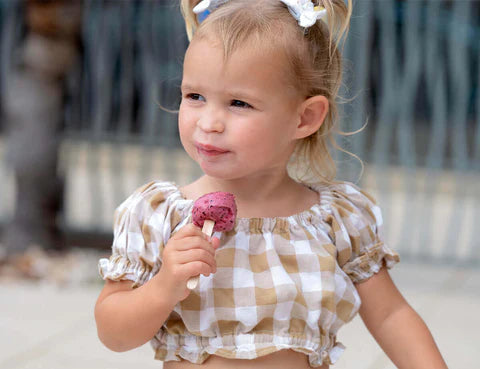 Cherub Baby Silicone Freezer Tray & Icy Pole Moulds - Sand