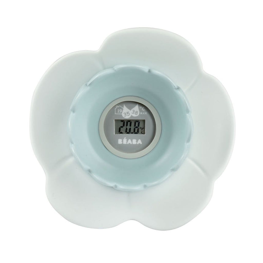 Beaba “Lotus” Multi-functional digital thermometer - Green Blue