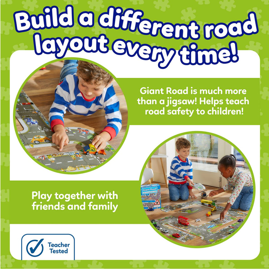 Orchard Toys Jigsaw - Giant Road Floor Jigsaw 20