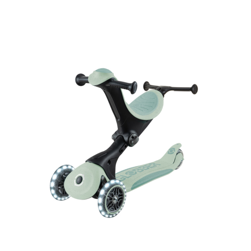 Globber Go Up Deluxe Ecologic 360 Scooter - Pistachio
