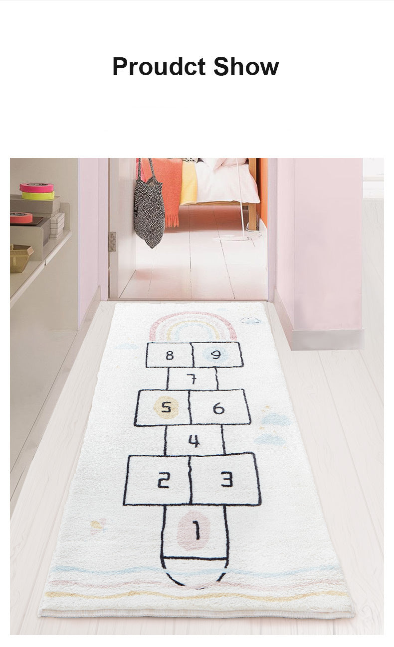 ALL 4 Kids Rainbow Hopscotch Rug