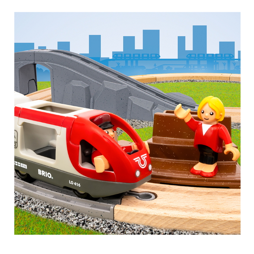 BRIO Starter Travel Train Set 22 pieces