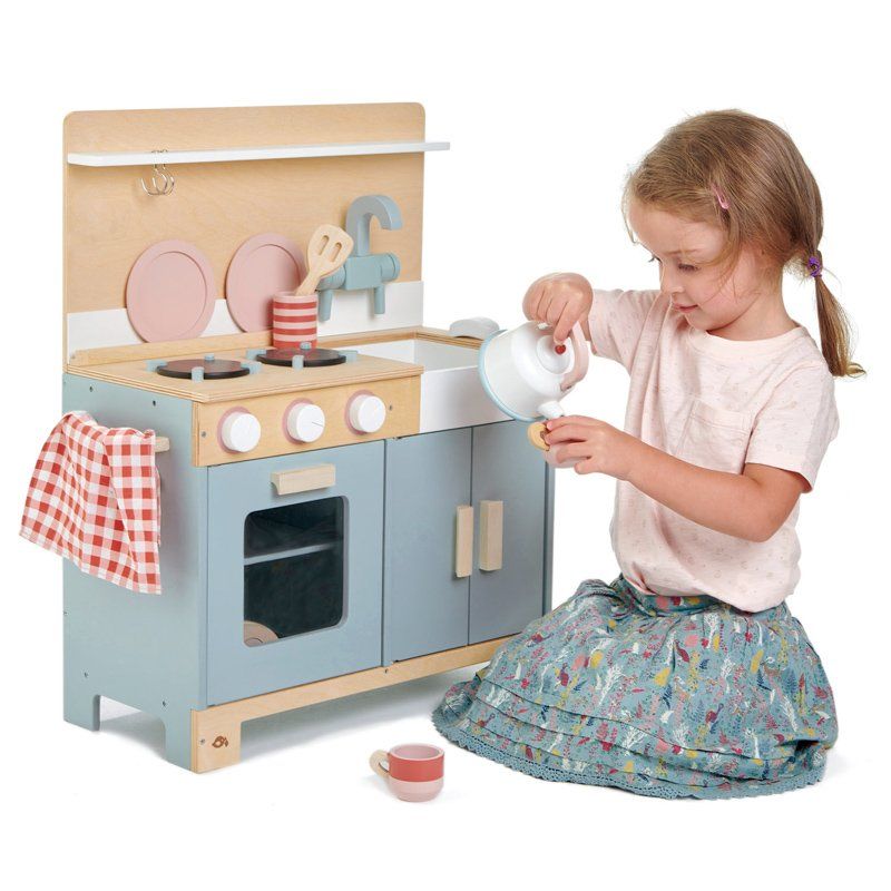 Tender Leaf Toys Pretend Mini Chef Home Kitchen