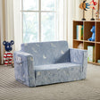 All 4 Kids Space Explorer Glow Flip-Out Double Couch