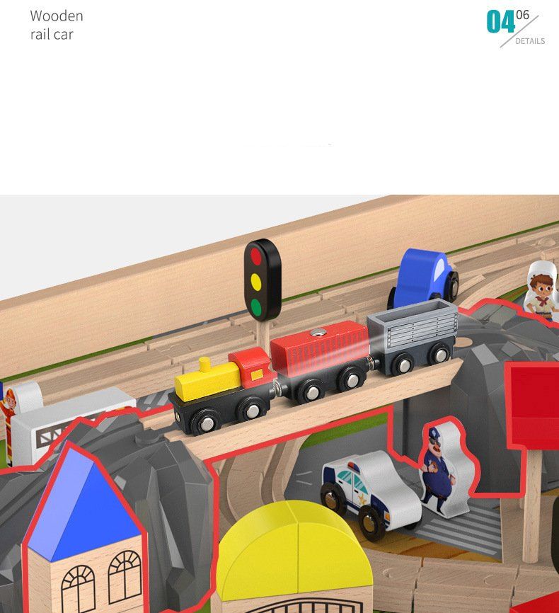 Onshine Luxury 101 Pcs Train Set with Table