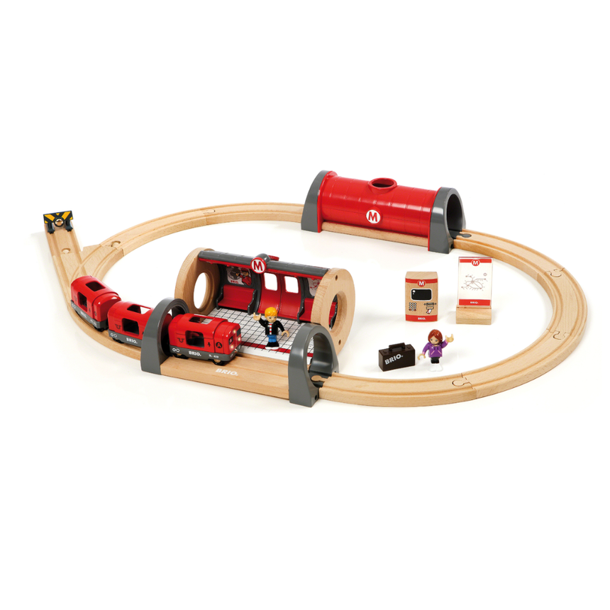 BRIO Metro Railway Set 20 pieces