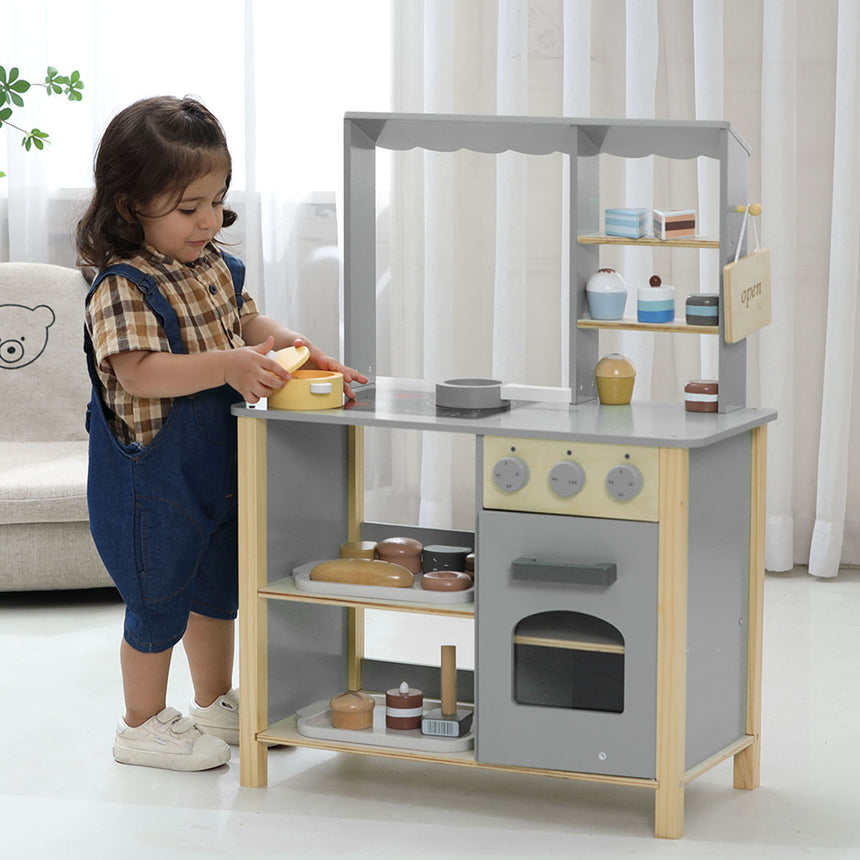 All 4 Kids Nordic Chef Pretend Kitchen & Bakery Station