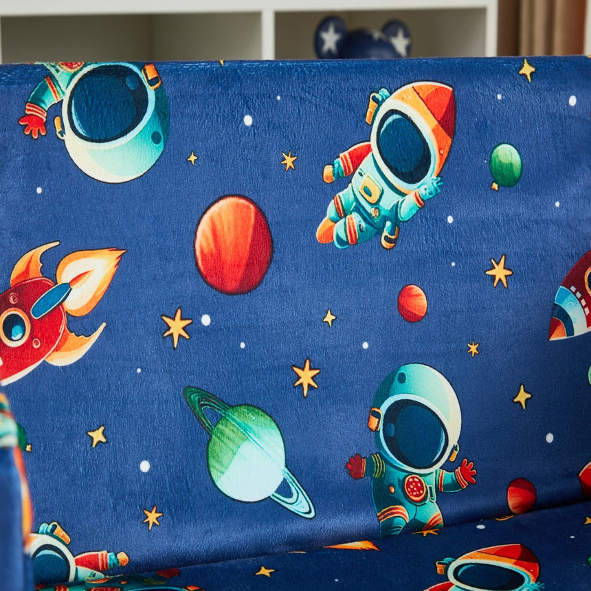 All 4 Kids Cosmic Space Mission Flip-Out Couch