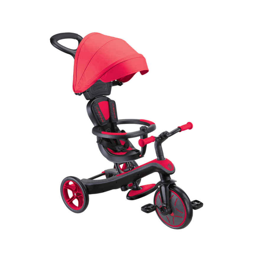 Globber Explorer Trike 4in1 - New Red