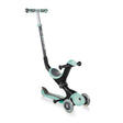 Globber GO UP Deluxe Convertible Scooter w Light up Wheels - Mint