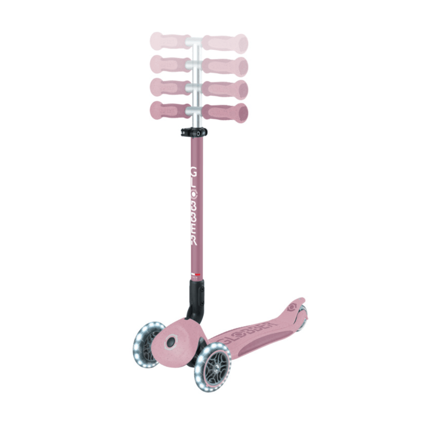 Globber Go Up Deluxe Ecologic 360 Scooter - Berry