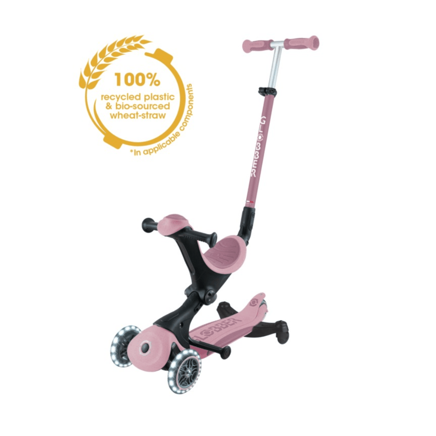 Globber Go Up Deluxe Ecologic 360 Scooter - Berry