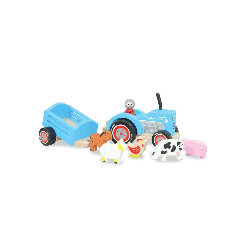 Indigo Jamm Wooden Tractor Tim