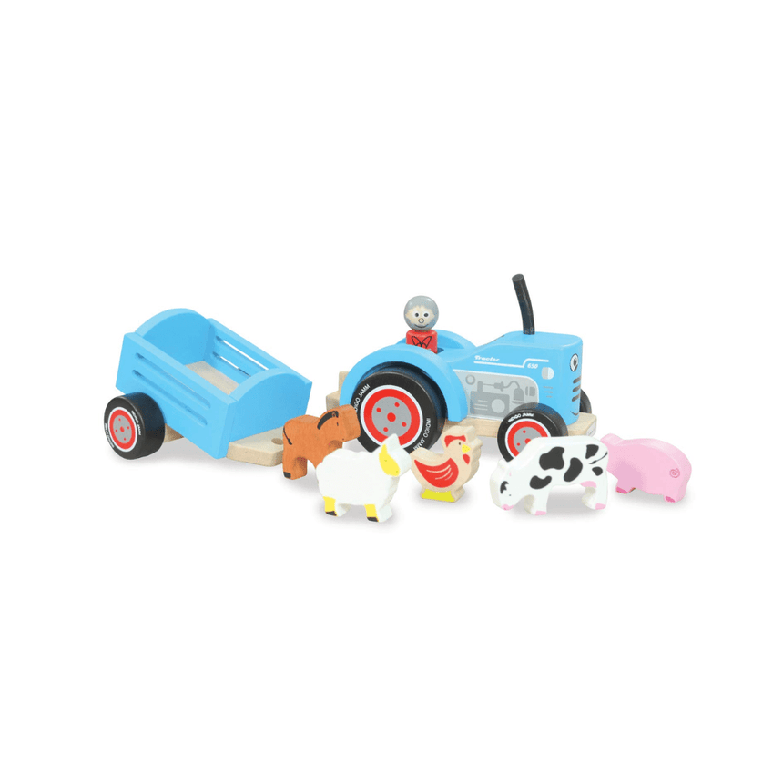 Indigo Jamm Wooden Tractor Tim