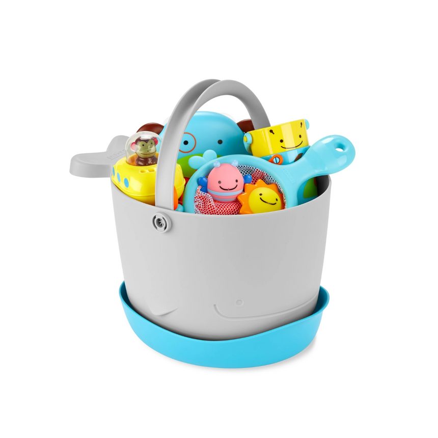 Skip Hop Moby Stowaway Bath Toy Bucket