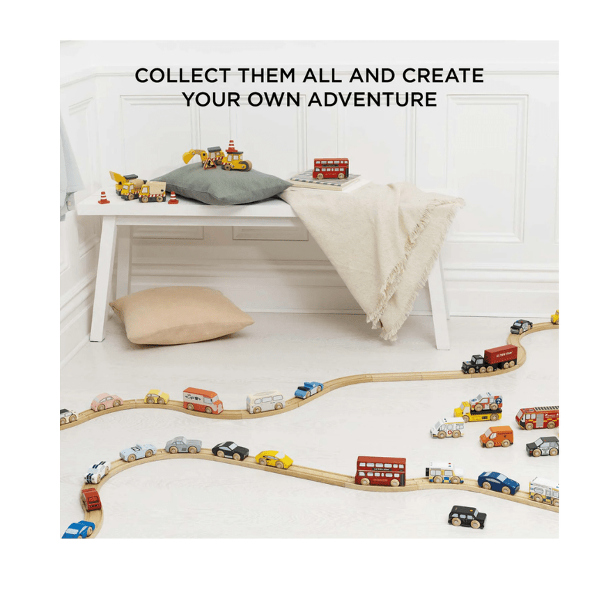 Le Toy Van Emergency Helicopter & Rescue Cars - 7 Piece