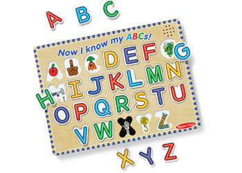 Melissa and Doug Alphabet Sound Puzzle wooden ABC learning puzzle – view 2