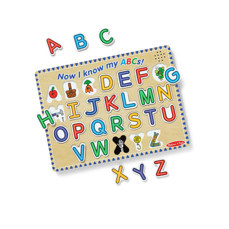 Melissa and Doug Alphabet Sound Puzzle wooden ABC learning puzzle – view 8