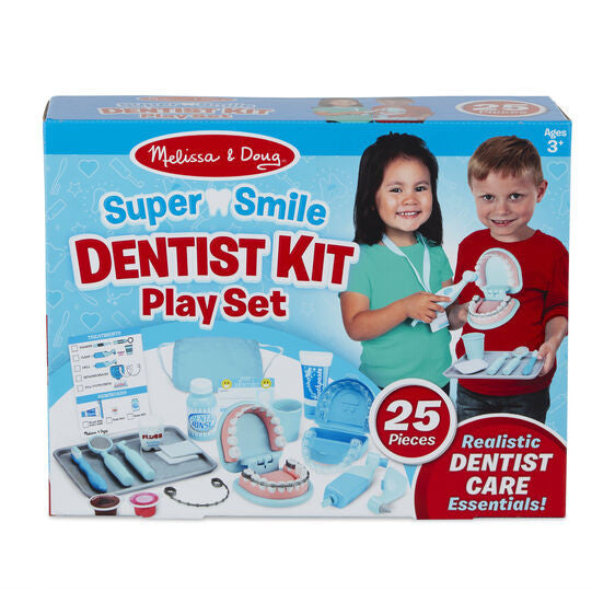 Melissa and Doug Super Smile Dentist Play Set pretend dentist kit – view 4