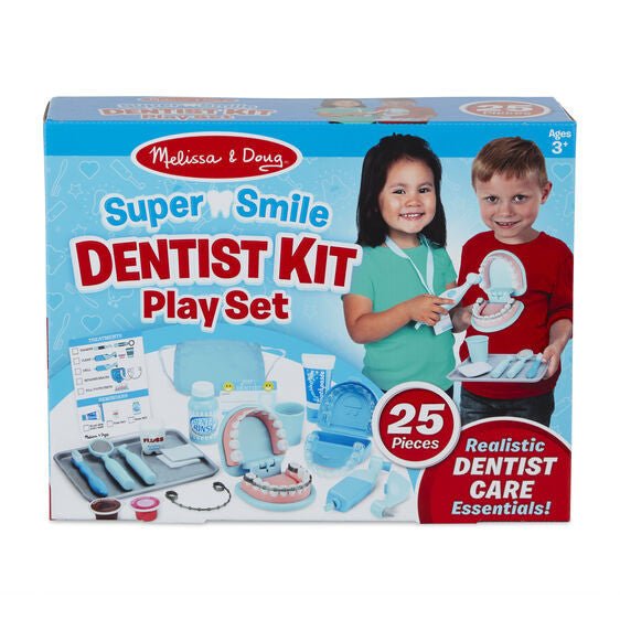 Melissa and Doug Super Smile Dentist Play Set pretend dentist kit – view 4
