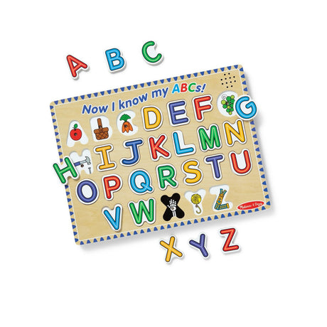 Melissa and Doug Alphabet Sound Puzzle wooden ABC learning puzzle – view 8