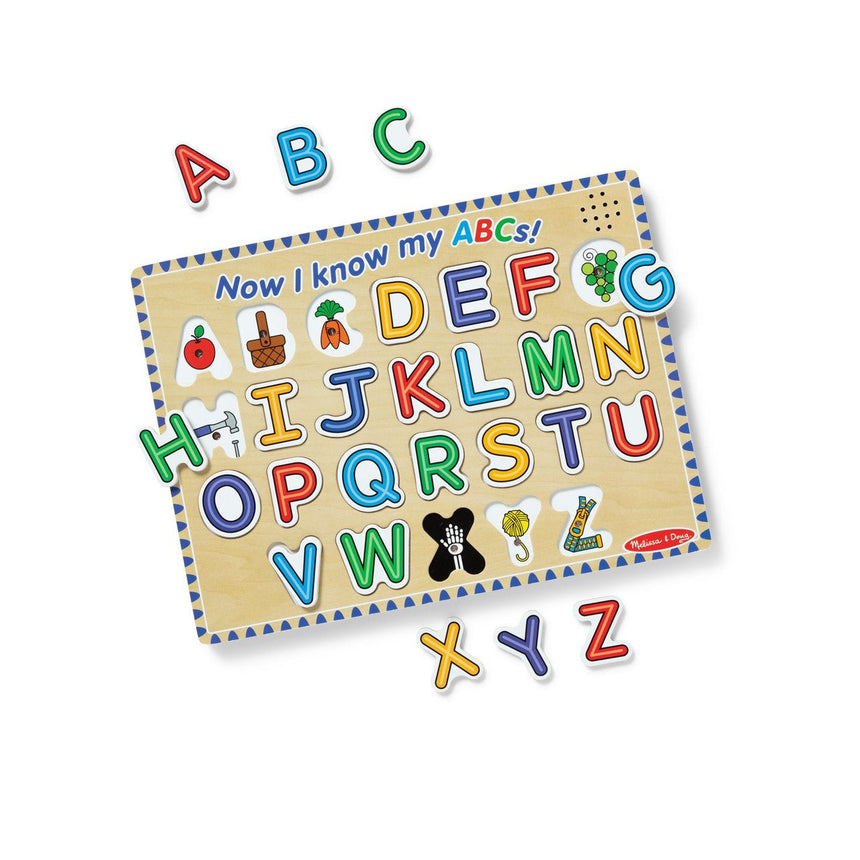 Melissa and Doug Alphabet Sound Puzzle wooden ABC learning puzzle – view 8