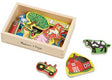 Melissa and Doug Farm Magnets set of 20 wooden farm animal magnets