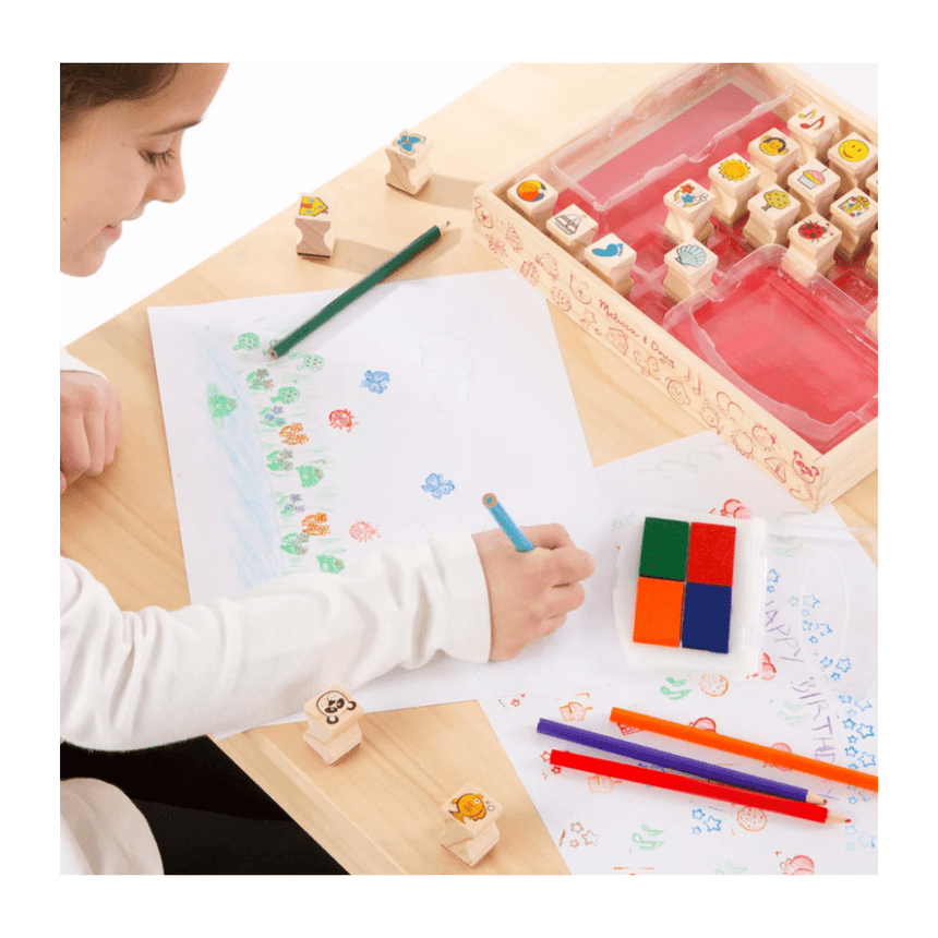 Melissa & Doug Favorite Things Stamp Set