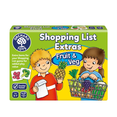 Orchard Toys - Shopping List Booster Pack Fruit & Veg