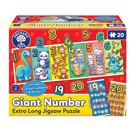 Orchard Toys Jigsaw - Match and Count 20pc