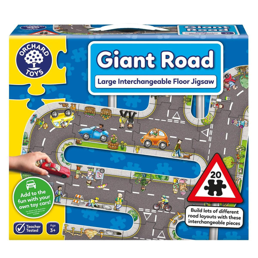 ORCHARD TOYS Jigsaw - Giant Road Floor Jigsaw 20
