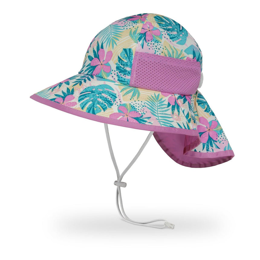 Sunday Afternoons Kids Play Sun Hat - Pink Tropical