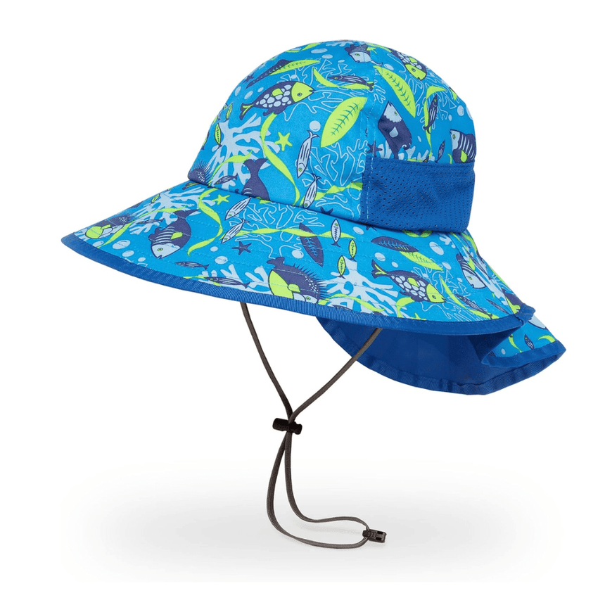 Sunday Afternoons Kids Play Sun Hat - Aquatic - L